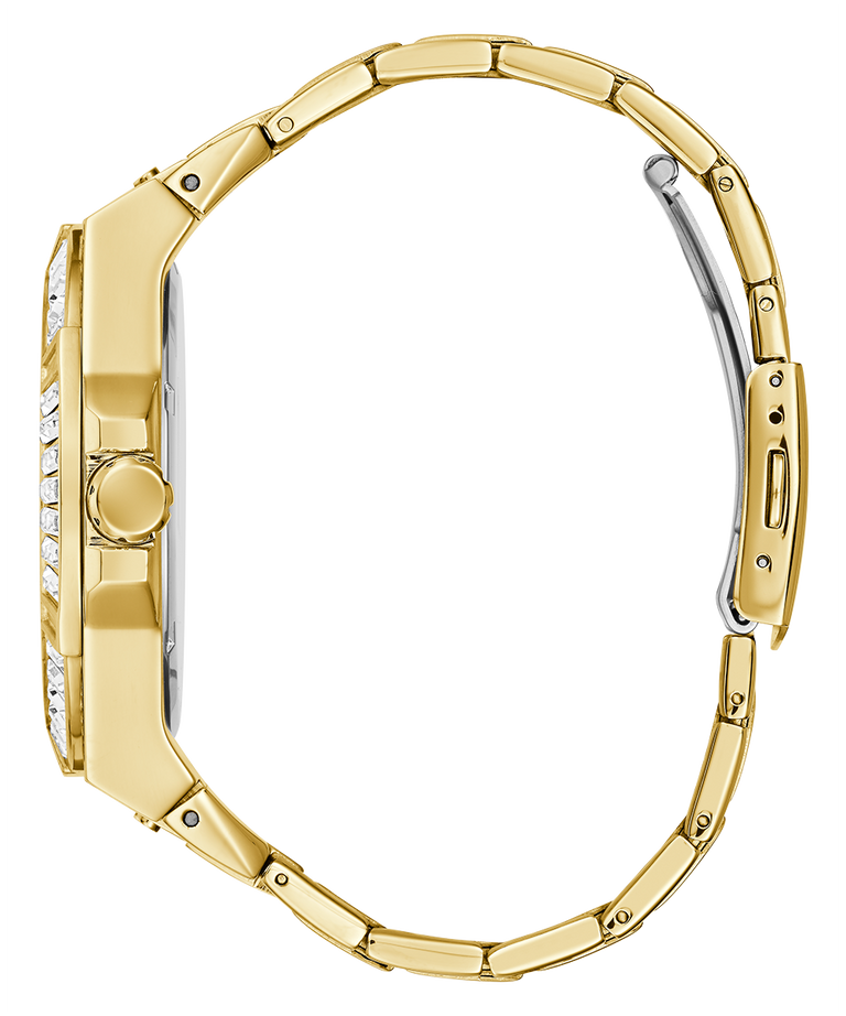 GW0209G2 GUESS Mens 47mm Gold-Tone Multi-function Sport Watch profile image