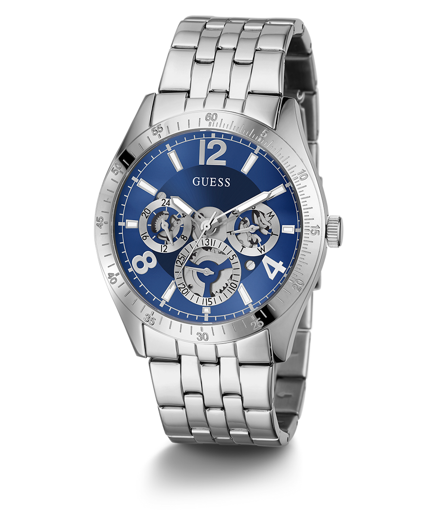 Watches US Tone Watch GUESS Silver Mens | GW0215G1 Multi-function - GUESS