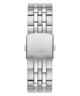 GW0220G1 GUESS Mens 44mm Silver-Tone Day/Date Dress Watch strap image