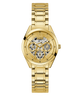 GW0253L2 GUESS Ladies 34mm Gold-Tone Multi-function Dress Watch primary image
