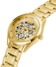 GW0253L2 GUESS Ladies 34mm Gold-Tone Multi-function Dress Watch caseback (with attachment) image lifestyle