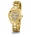 GW0253L2 GUESS Ladies 34mm Gold-Tone Multi-function Dress Watch alternate image