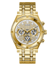 GW0261G2 GUESS Mens 44mm Gold-Tone Multi-function Sport Watch primary image