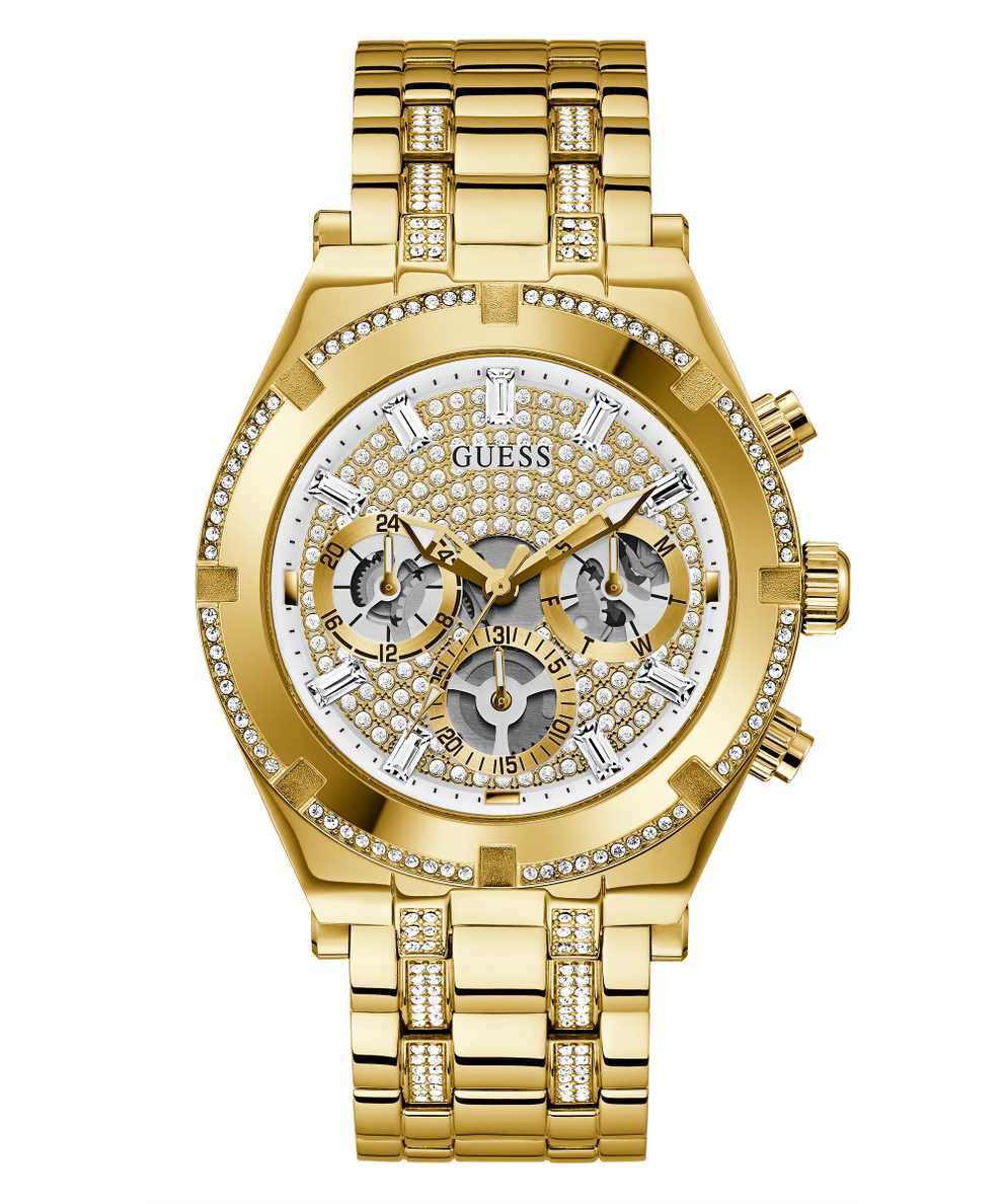 GUESS Mens Gold Tone Multi-function GW0261G2 - US Watches | GUESS Watch
