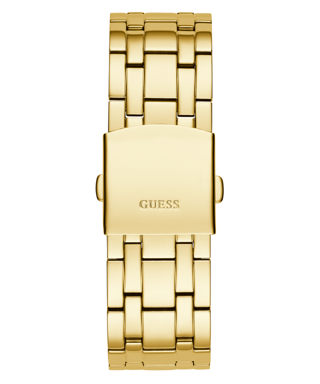 GW0261G2 GUESS Mens 44mm Gold-Tone Multi-function Sport Watch strap image