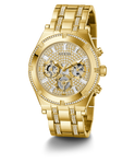 GW0261G2 GUESS Mens 44mm Gold-Tone Multi-function Sport Watch alternate image