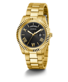 GW0265G3 GUESS Mens 42mm Gold-Tone Multi-function Dress Watch alternate image