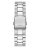 GW0265G6 GUESS Mens 42mm Silver-Tone Day/Date Dress Watch strap image