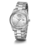 GW0265G6 GUESS Mens 42mm Silver-Tone Day/Date Dress Watch alternate image