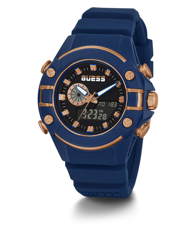 GUESS Mens Blue - GW0269G2 GUESS Digital Watch Watches | US