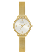 GW0287L2 GUESS Ladies 30mm Gold-Tone Analog Dress Watch primary image