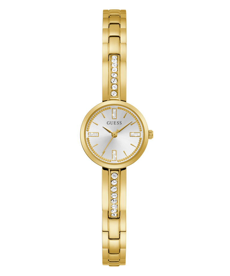 GW0288L2 GUESS Ladies 22mm Gold-Tone Analog Jewelry Watch primary image