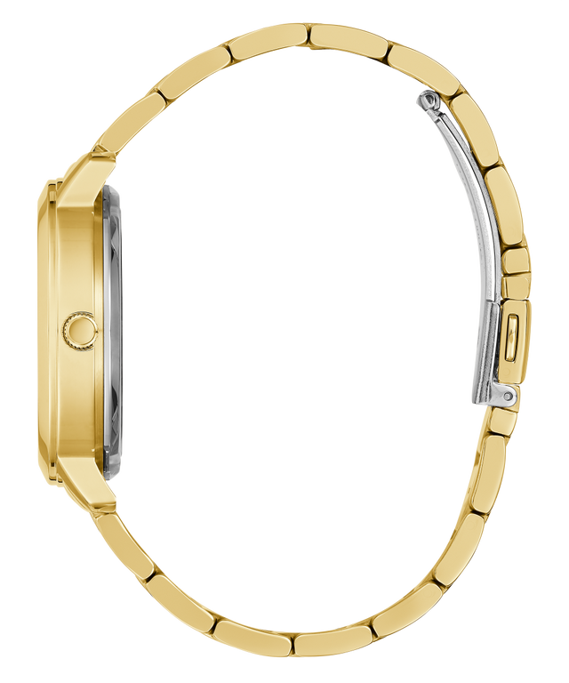 GW0300L2 GUESS Ladies 36mm Gold-Tone Analog Trend Watch profile image
