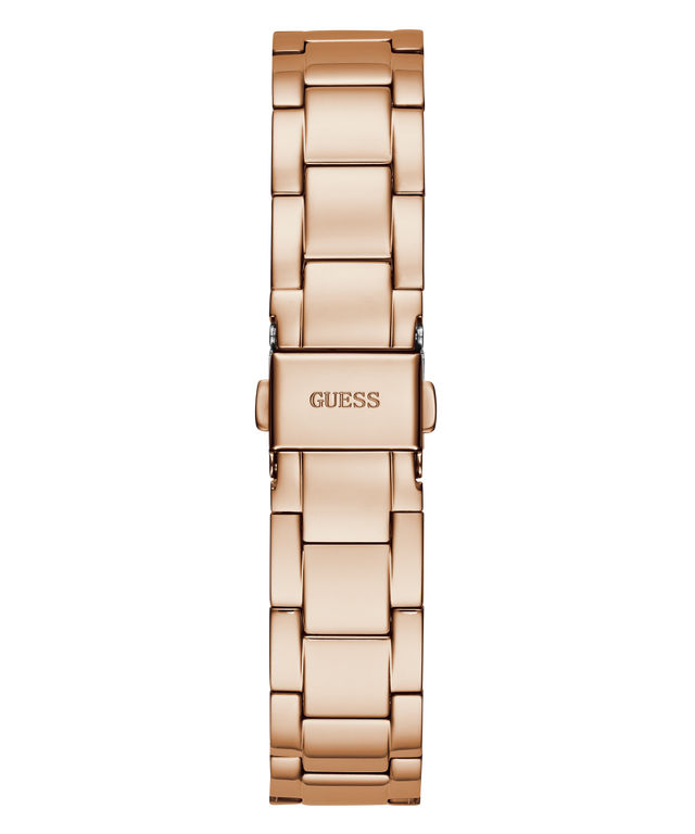 GW0300L3 GUESS Ladies 36mm Rose Gold-Tone Analog Trend Watch strap image