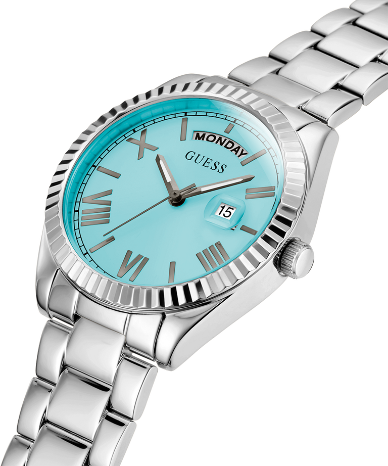 GUESS Ladies Silver Tone Day/Date Watch - GW0308L4 | GUESS Watches US