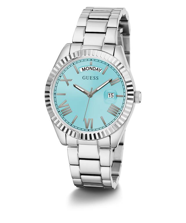 GUESS Ladies Silver Tone Day/Date Watch - GW0308L4 | GUESS Watches US