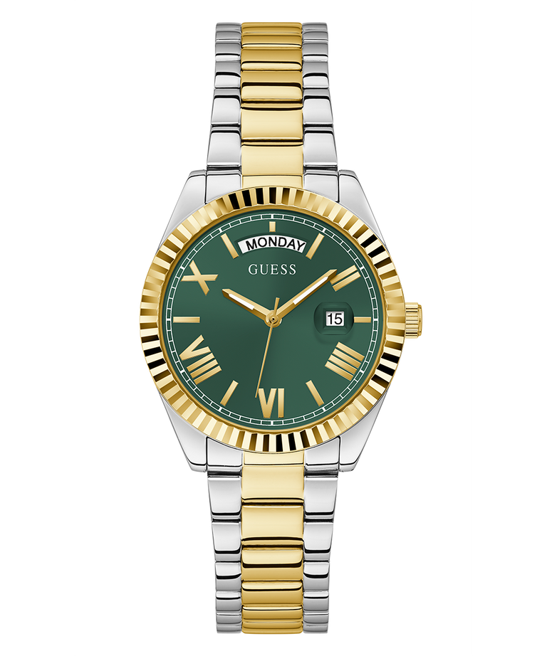Guess Ladies Luna 2-Tone Gold & Silver Day/Date Watch - GW0308L5 GUESS Guess Ladies Luna 2-Tone Gold & Silver Day/Date Watch - GW0308L5 GUESS