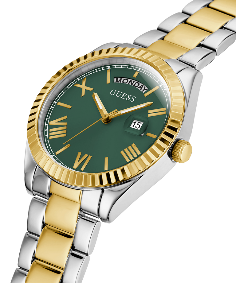 Guess Ladies Luna 2-Tone Gold & Silver Day/Date Watch - GW0308L5 GUESS Guess Ladies Luna 2-Tone Gold & Silver Day/Date Watch - GW0308L5 GUESS