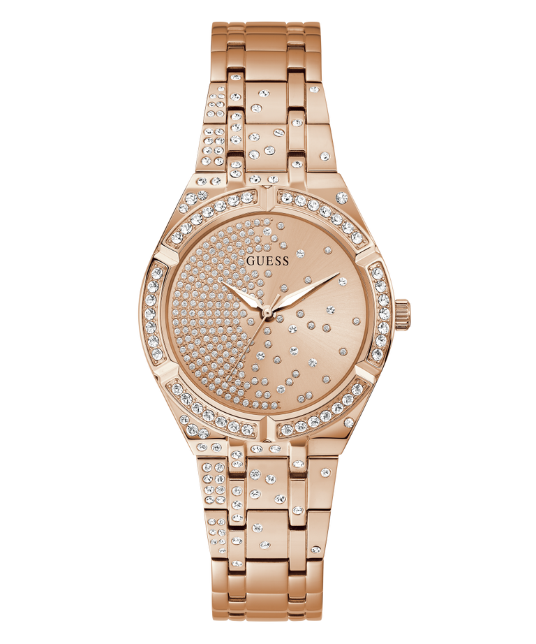 GW0312L3 GUESS Ladies 36mm Rose Gold-Tone Analog Sport Watch primary image