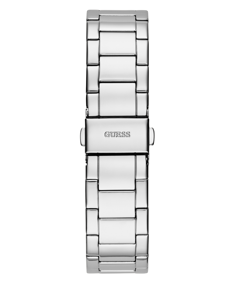 GW0320L1 GUESS Ladies 36mm Silver-Tone Multi-function Sport Watch strap image