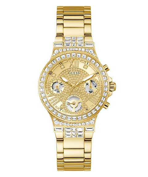 GUESS Ladies Gold Tone Multi-function Watch - GW0320L2 | GUESS Watches US