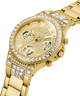GW0320L2 GUESS Ladies 36mm Gold-Tone Multi-function Sport Watch caseback (with attachment) image lifestyle