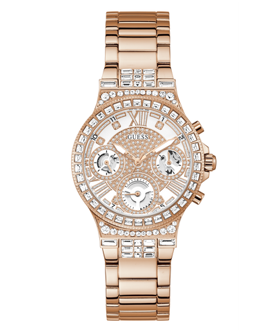 GW0320L3 GUESS Ladies 36mm Rose Gold-Tone Multi-function Sport Watch primary image