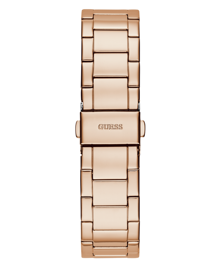 GW0320L3 GUESS Ladies 36mm Rose Gold-Tone Multi-function Sport Watch strap image