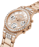 GW0320L3 GUESS Ladies 36mm Rose Gold-Tone Multi-function Sport Watch caseback (with attachment) image lifestyle