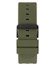 GW0325G2 GUESS Mens 48mm Green & Black Multi-function Sport Watch strap image