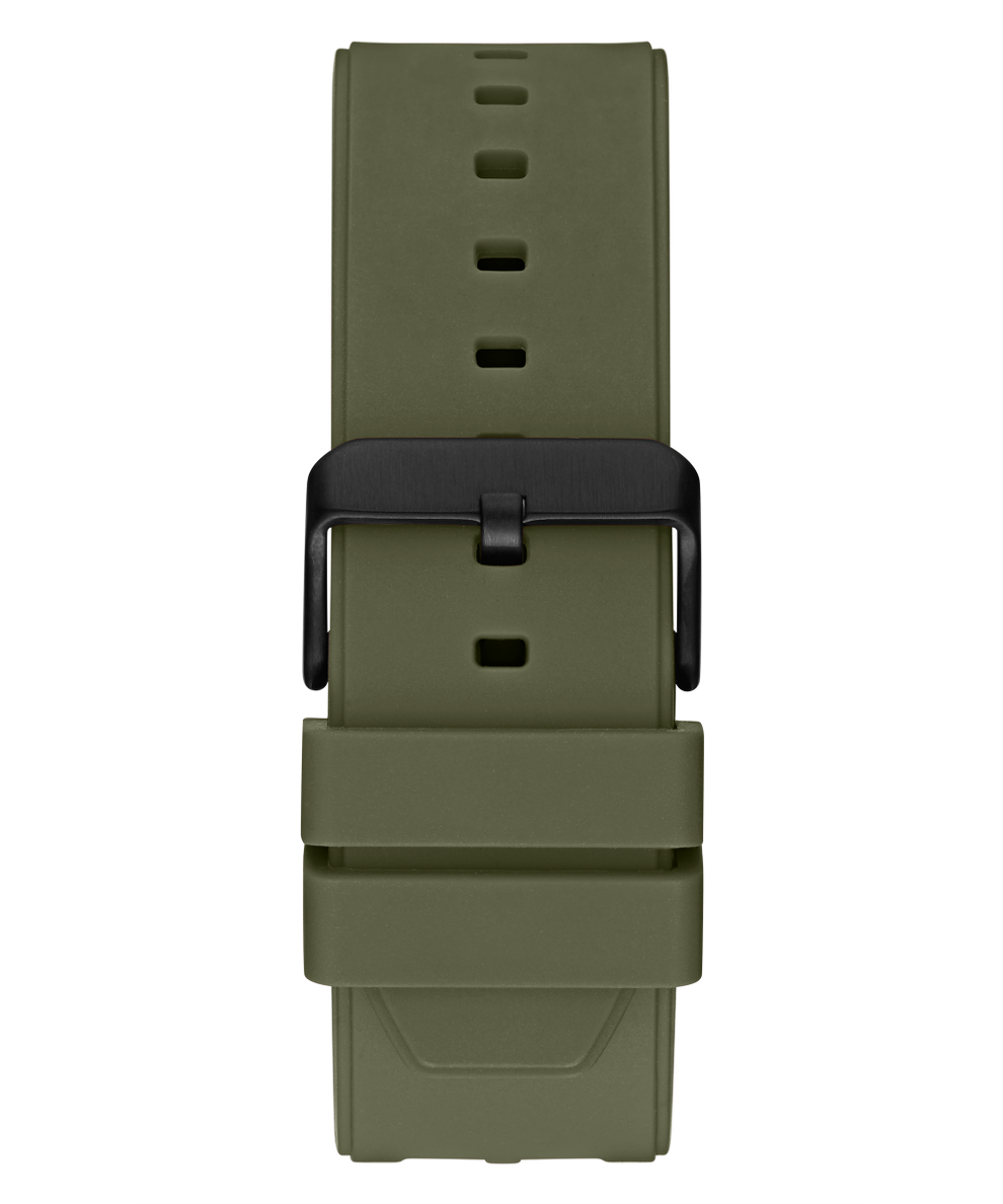 GW0325G2 GUESS Mens 48mm Green & Black Multi-function Sport Watch strap image