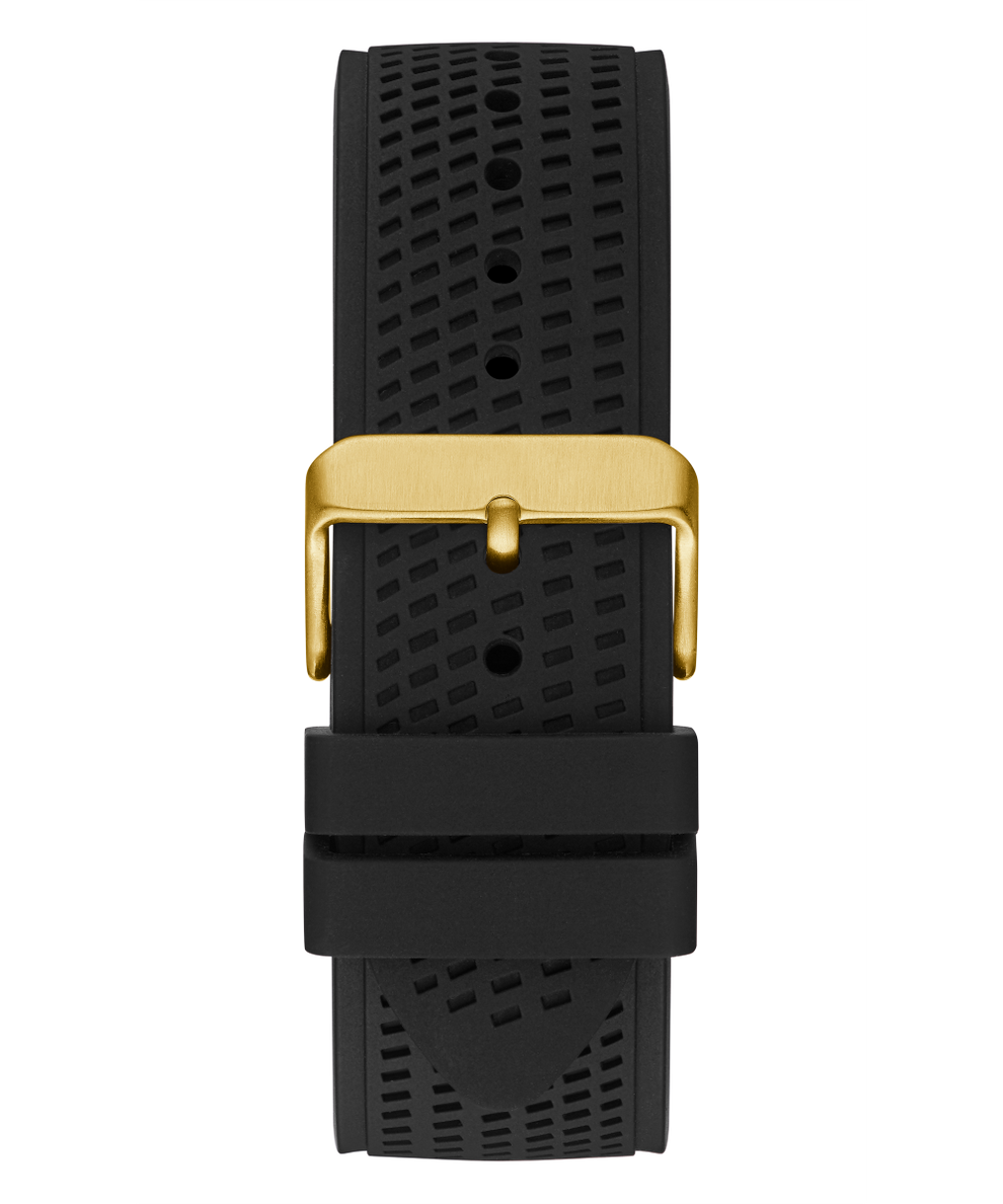 GW0333G2 GUESS Mens 46mm Black & Gold-Tone Multi-function Sport Watch strap image