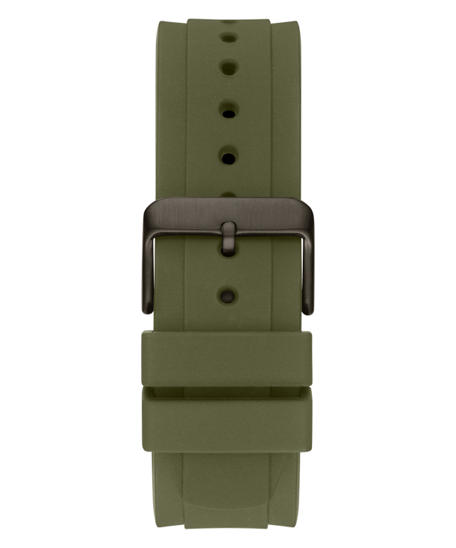 GW0340G3 GUESS Mens 43mm Green & Gunmetal Digital Trend Watch strap image