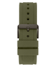 GW0340G3 GUESS Mens 43mm Green & Gunmetal Digital Trend Watch strap image