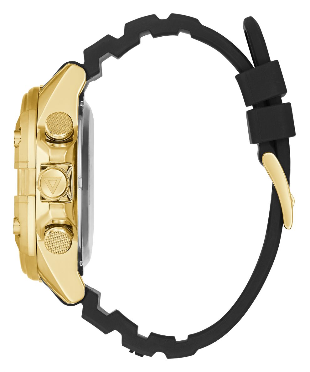 GUESS Mens | US Watch GW0341G2 Gold Watches - Digital GUESS Tone Black