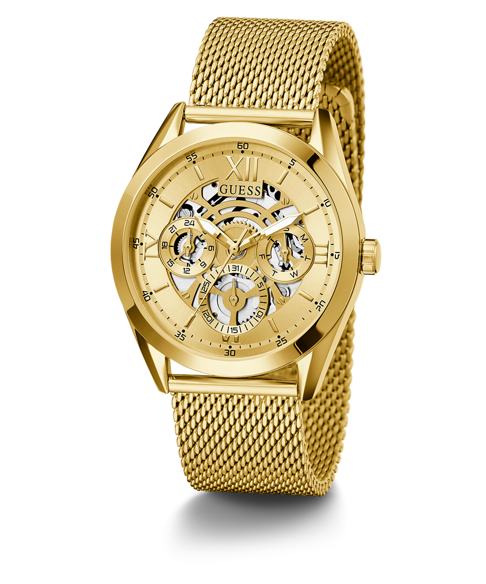 GUESS Mens Gold Tone Multi-function Watch - GW0368G2 | GUESS Watches US