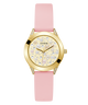 GW0381L2 GUESS Ladies 36mm Pink & Gold-Tone Analog Trend Watch primary image