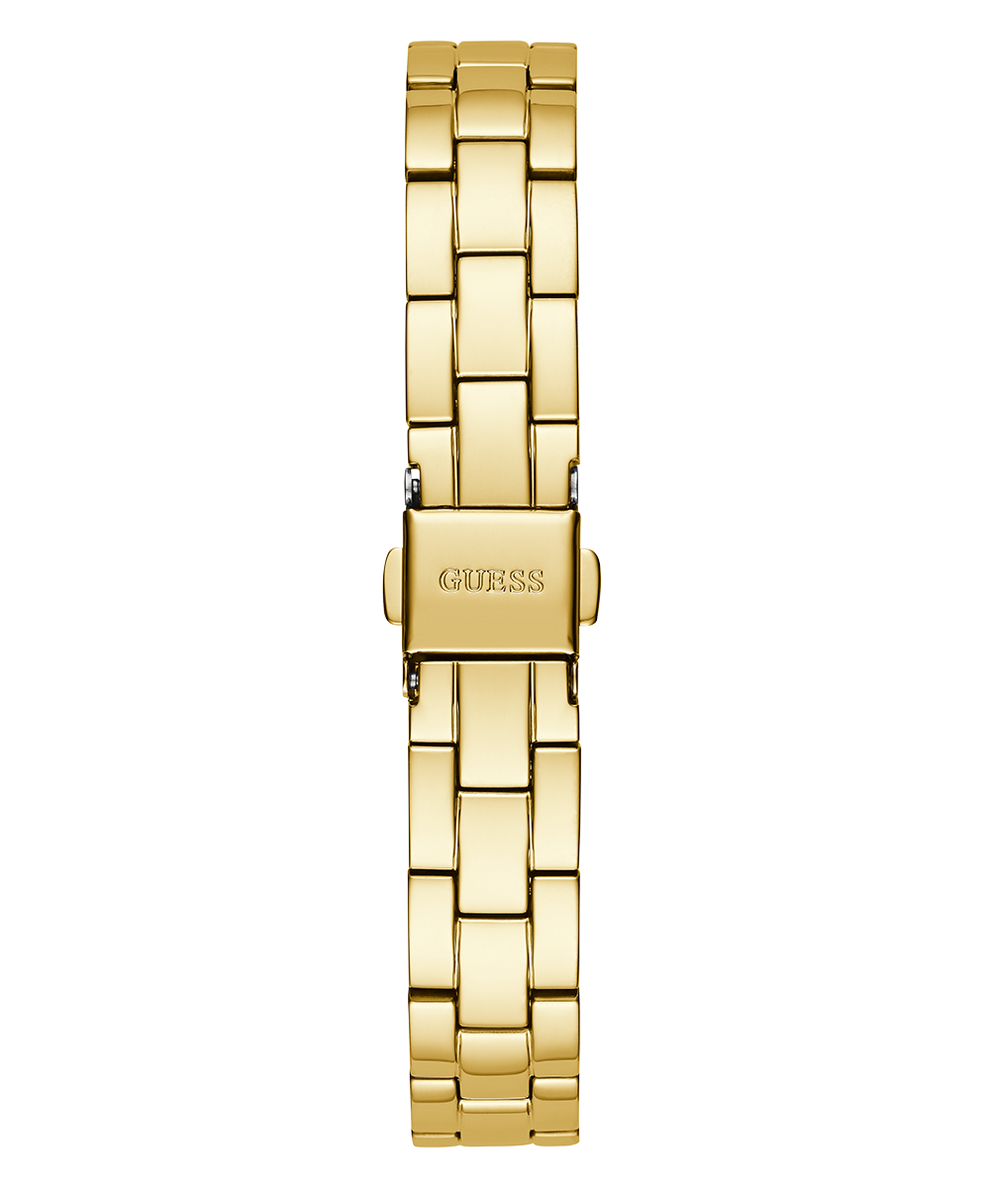 GW0384L2 GUESS Ladies 25mm Gold-Tone Analog Dress Watch strap image