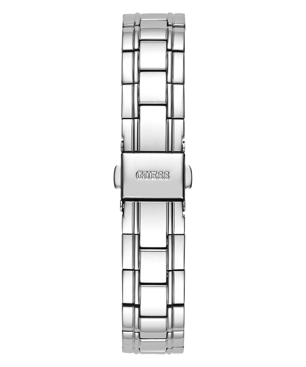 GW0385L1 GUESS Ladies 31mm Silver-Tone Day/Date Dress Watch strap image