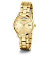 GW0385L2 GUESS Ladies 31mm Gold-Tone Day/Date Dress Watch alternate image