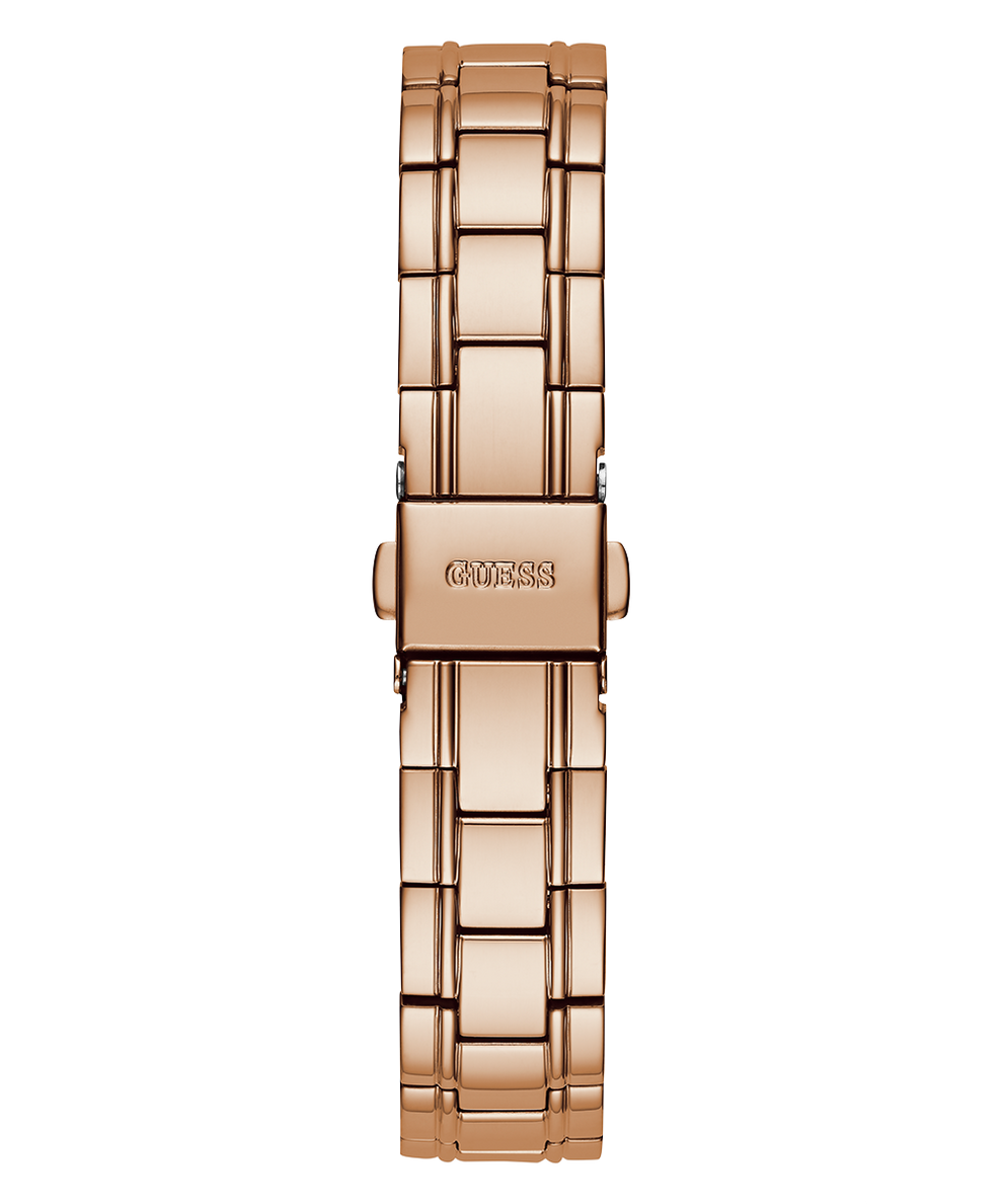 GW0385L3 GUESS Ladies 31mm Rose Gold-Tone Day/Date Dress Watch strap image