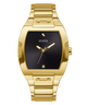 GW0387G2 GUESS Mens 43mm Gold-Tone Analog Trend Watch primary image