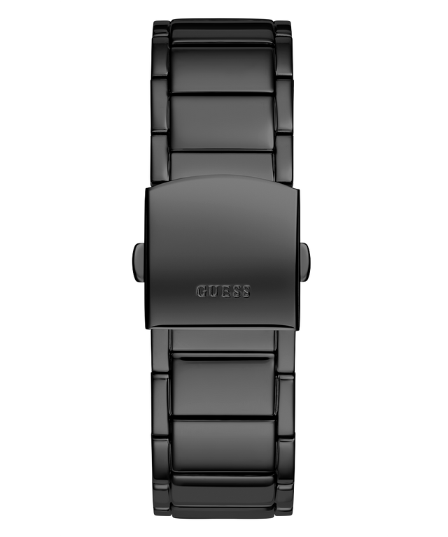 GW0387G3 GUESS Mens 43mm Black Analog Trend Watch strap image