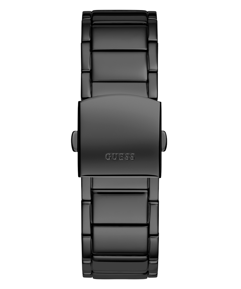GW0387G3 GUESS Mens 43mm Black Analog Trend Watch strap image