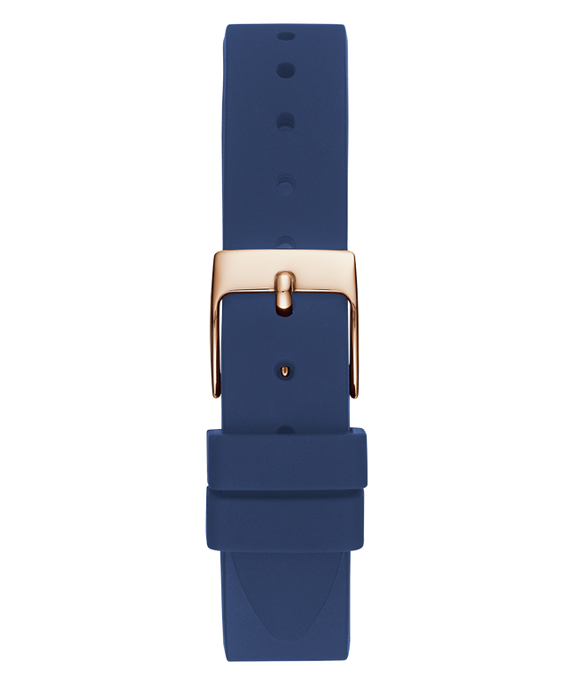 GUESS Ladies Blue Rose Gold Tone Multi-function Watch - GW0451L2 ...