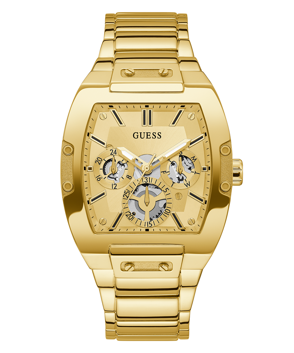 GUESS Mens Gold Tone Multi-function Watch GW0456G2 | Watches US - GUESS