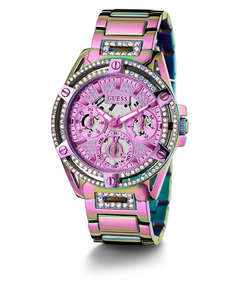 GUESS Ladies Iridescent Multi-function Watch - GW0464L4 | GUESS