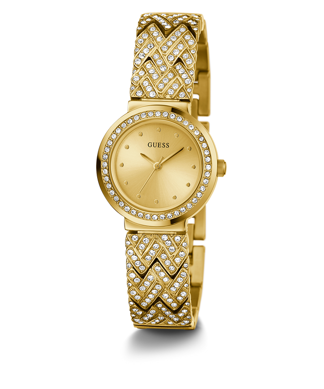 GUESS Ladies Gold Tone Analog Watch GW0476L2 GUESS Watches US