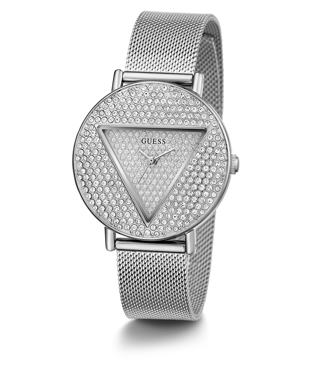 GUESS Ladies Silver Tone Analog Watch - GW0477L1 | GUESS Watches US