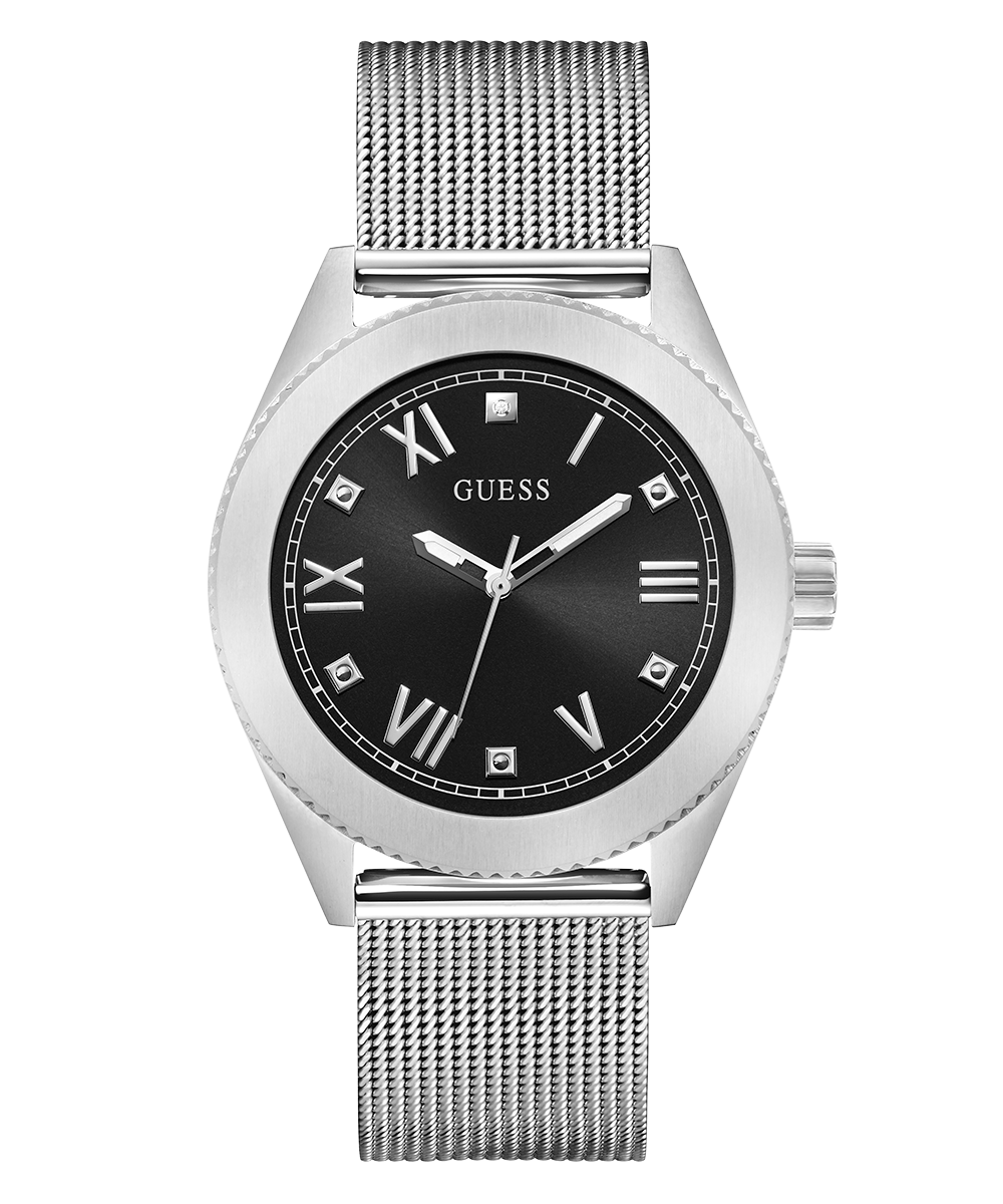 GUESS Mens Silver Tone Silver Analog Watch - GW0495G1 | GUESS Watches US